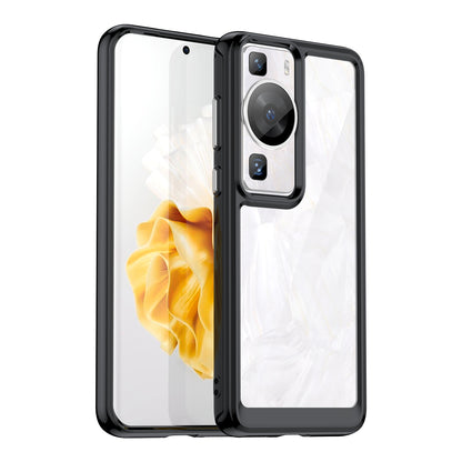 Raised Bezel Phone Case for Huawei P60 / P60 Pro, TPU+Acrylic Phone Shell Drop Protection Cover