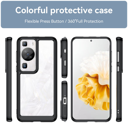 Raised Bezel Phone Case for Huawei P60 / P60 Pro, TPU+Acrylic Phone Shell Drop Protection Cover
