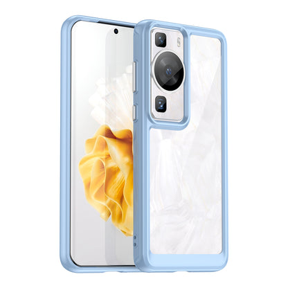 Raised Bezel Phone Case for Huawei P60 / P60 Pro, TPU+Acrylic Phone Shell Drop Protection Cover