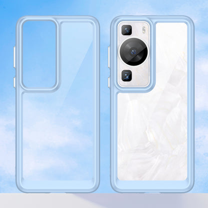 Raised Bezel Phone Case for Huawei P60 / P60 Pro, TPU+Acrylic Phone Shell Drop Protection Cover
