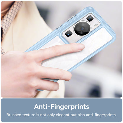 Raised Bezel Phone Case for Huawei P60 / P60 Pro, TPU+Acrylic Phone Shell Drop Protection Cover