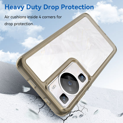 Raised Bezel Phone Case for Huawei P60 / P60 Pro, TPU+Acrylic Phone Shell Drop Protection Cover
