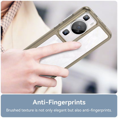 Raised Bezel Phone Case for Huawei P60 / P60 Pro, TPU+Acrylic Phone Shell Drop Protection Cover