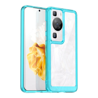 Raised Bezel Phone Case for Huawei P60 / P60 Pro, TPU+Acrylic Phone Shell Drop Protection Cover