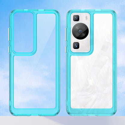 Raised Bezel Phone Case for Huawei P60 / P60 Pro, TPU+Acrylic Phone Shell Drop Protection Cover