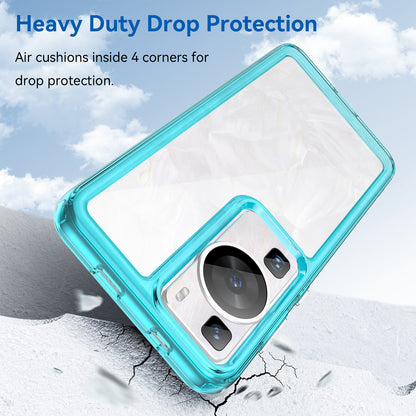 Raised Bezel Phone Case for Huawei P60 / P60 Pro, TPU+Acrylic Phone Shell Drop Protection Cover