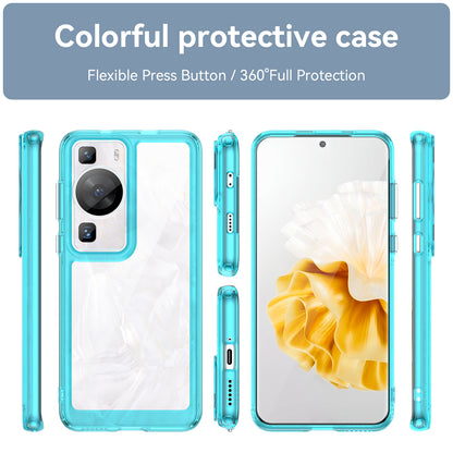 Raised Bezel Phone Case for Huawei P60 / P60 Pro, TPU+Acrylic Phone Shell Drop Protection Cover