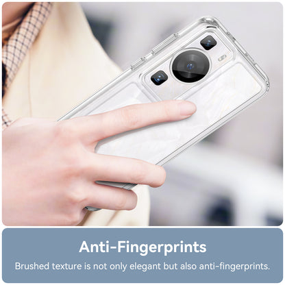 Raised Bezel Phone Case for Huawei P60 / P60 Pro, TPU+Acrylic Phone Shell Drop Protection Cover