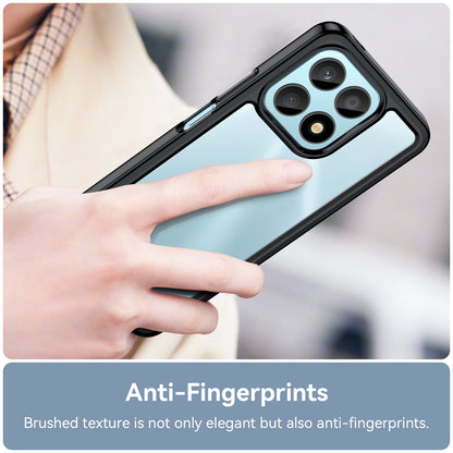 Phone Case for Honor X8a 4G , Acrylic+TPU Cell Phone Shell Protective Cover