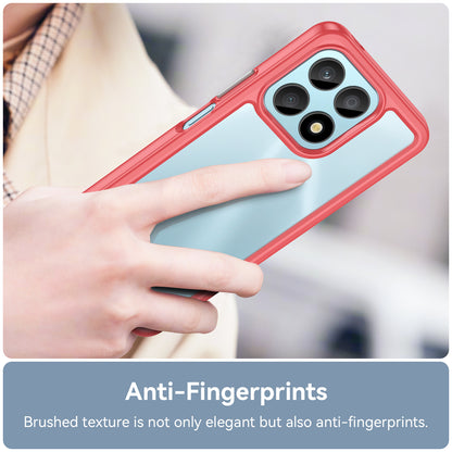 Phone Case for Honor X8a 4G , Acrylic+TPU Cell Phone Shell Protective Cover