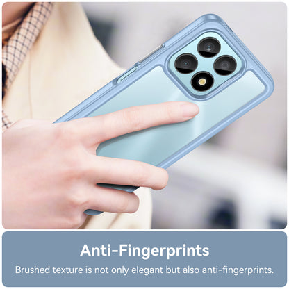 Phone Case for Honor X8a 4G , Acrylic+TPU Cell Phone Shell Protective Cover