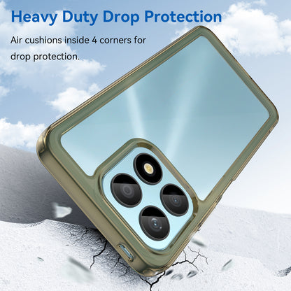 Phone Case for Honor X8a 4G , Acrylic+TPU Cell Phone Shell Protective Cover