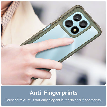 Phone Case for Honor X8a 4G , Acrylic+TPU Cell Phone Shell Protective Cover