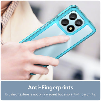 Phone Case for Honor X8a 4G , Acrylic+TPU Cell Phone Shell Protective Cover