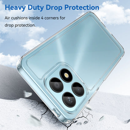 Phone Case for Honor X8a 4G , Acrylic+TPU Cell Phone Shell Protective Cover
