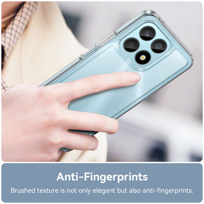 Phone Case for Honor X8a 4G , Acrylic+TPU Cell Phone Shell Protective Cover