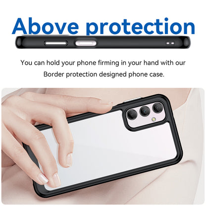 For Samsung Galaxy M14 5G Anti-Drop Phone Cover TPU+Acrylic Dustproof Phone Case Shell