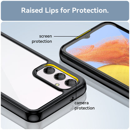 For Samsung Galaxy M14 5G Anti-Drop Phone Cover TPU+Acrylic Dustproof Phone Case Shell