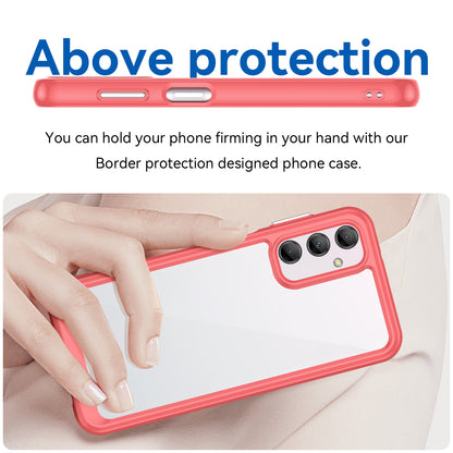 For Samsung Galaxy M14 5G Anti-Drop Phone Cover TPU+Acrylic Dustproof Phone Case Shell