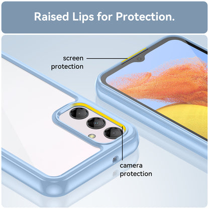 For Samsung Galaxy M14 5G Anti-Drop Phone Cover TPU+Acrylic Dustproof Phone Case Shell