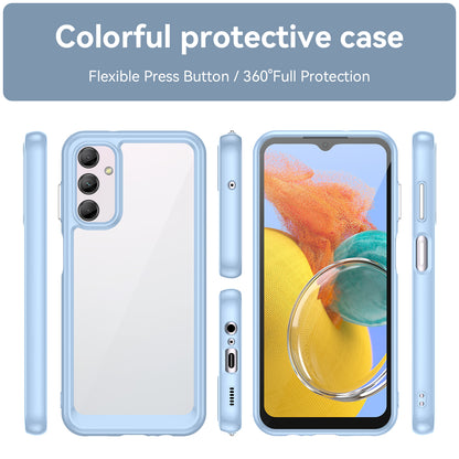 For Samsung Galaxy M14 5G Anti-Drop Phone Cover TPU+Acrylic Dustproof Phone Case Shell