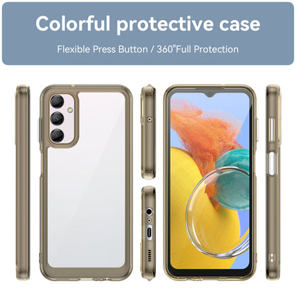 For Samsung Galaxy M14 5G Anti-Drop Phone Cover TPU+Acrylic Dustproof Phone Case Shell