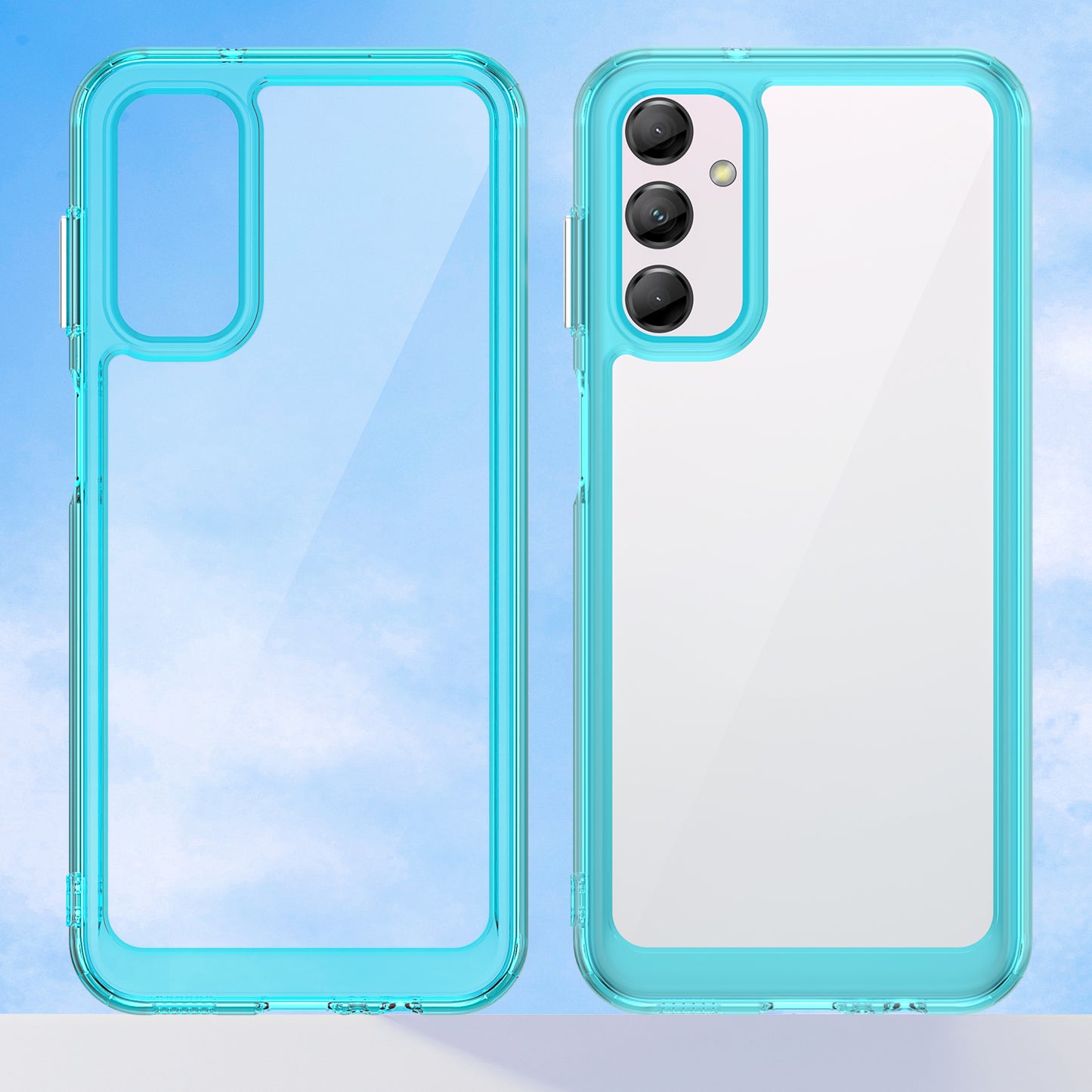 For Samsung Galaxy M14 5G Anti-Drop Phone Cover TPU+Acrylic Dustproof Phone Case Shell