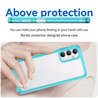For Samsung Galaxy M14 5G Anti-Drop Phone Cover TPU+Acrylic Dustproof Phone Case Shell