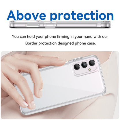 For Samsung Galaxy M14 5G Anti-Drop Phone Cover TPU+Acrylic Dustproof Phone Case Shell