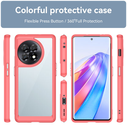 Clear Phone Shell for OnePlus Ace 2 5G / 11R 5G Drop-proof TPU+Acrylic Phone Case Protective Cover