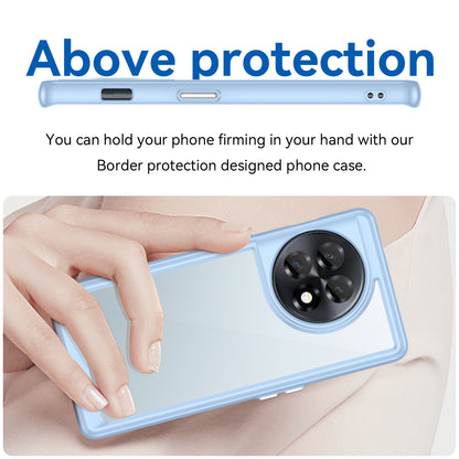 Clear Phone Shell for OnePlus Ace 2 5G / 11R 5G Drop-proof TPU+Acrylic Phone Case Protective Cover