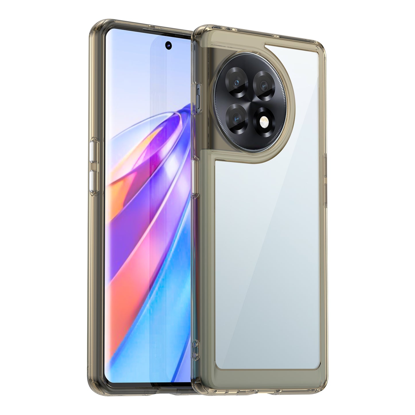 Clear Phone Shell for OnePlus Ace 2 5G / 11R 5G Drop-proof TPU+Acrylic Phone Case Protective Cover