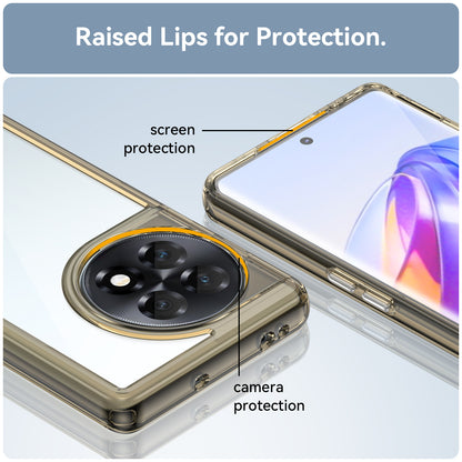Clear Phone Shell for OnePlus Ace 2 5G / 11R 5G Drop-proof TPU+Acrylic Phone Case Protective Cover
