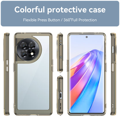 Clear Phone Shell for OnePlus Ace 2 5G / 11R 5G Drop-proof TPU+Acrylic Phone Case Protective Cover