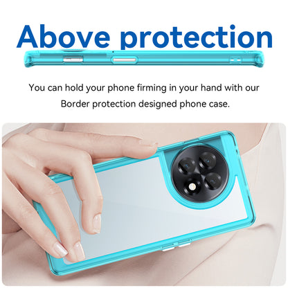 Clear Phone Shell for OnePlus Ace 2 5G / 11R 5G Drop-proof TPU+Acrylic Phone Case Protective Cover