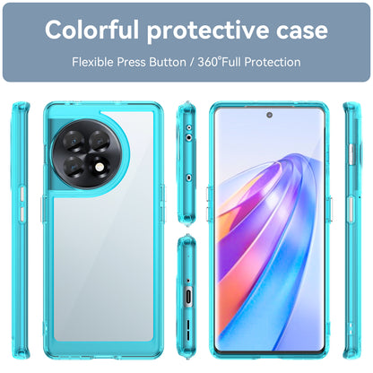 Clear Phone Shell for OnePlus Ace 2 5G / 11R 5G Drop-proof TPU+Acrylic Phone Case Protective Cover