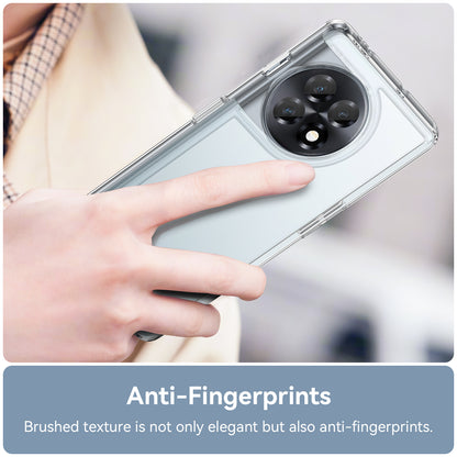 Clear Phone Shell for OnePlus Ace 2 5G / 11R 5G Drop-proof TPU+Acrylic Phone Case Protective Cover