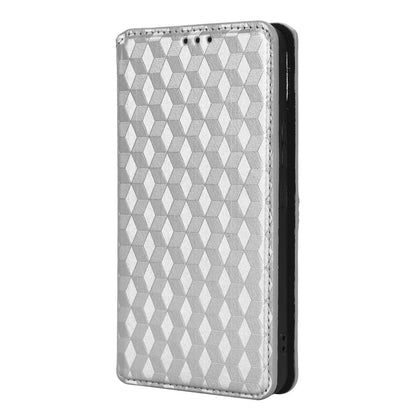 For Nokia C12 4G / C12 Pro / C12 Plus PU Leather Phone Case Rhombus Imprinted Wallet Stand Flip Cover
