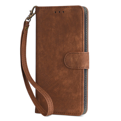 PU Leather Case for Nokia C12 4G / C12 Pro / C12 Plus RFID Blocking Wallet Stand Phone Protective Cover with Strap