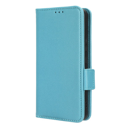 Wallet Case for Nokia C12 4G / C12 Pro / C12 Plus PU Leather Litchi Texture Flip Stand Phone Cover with Strap