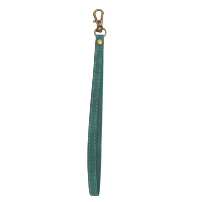 Phone Lanyard Hand Strap for Leather Case, PU Leather+Metal Phone Wrist Strap