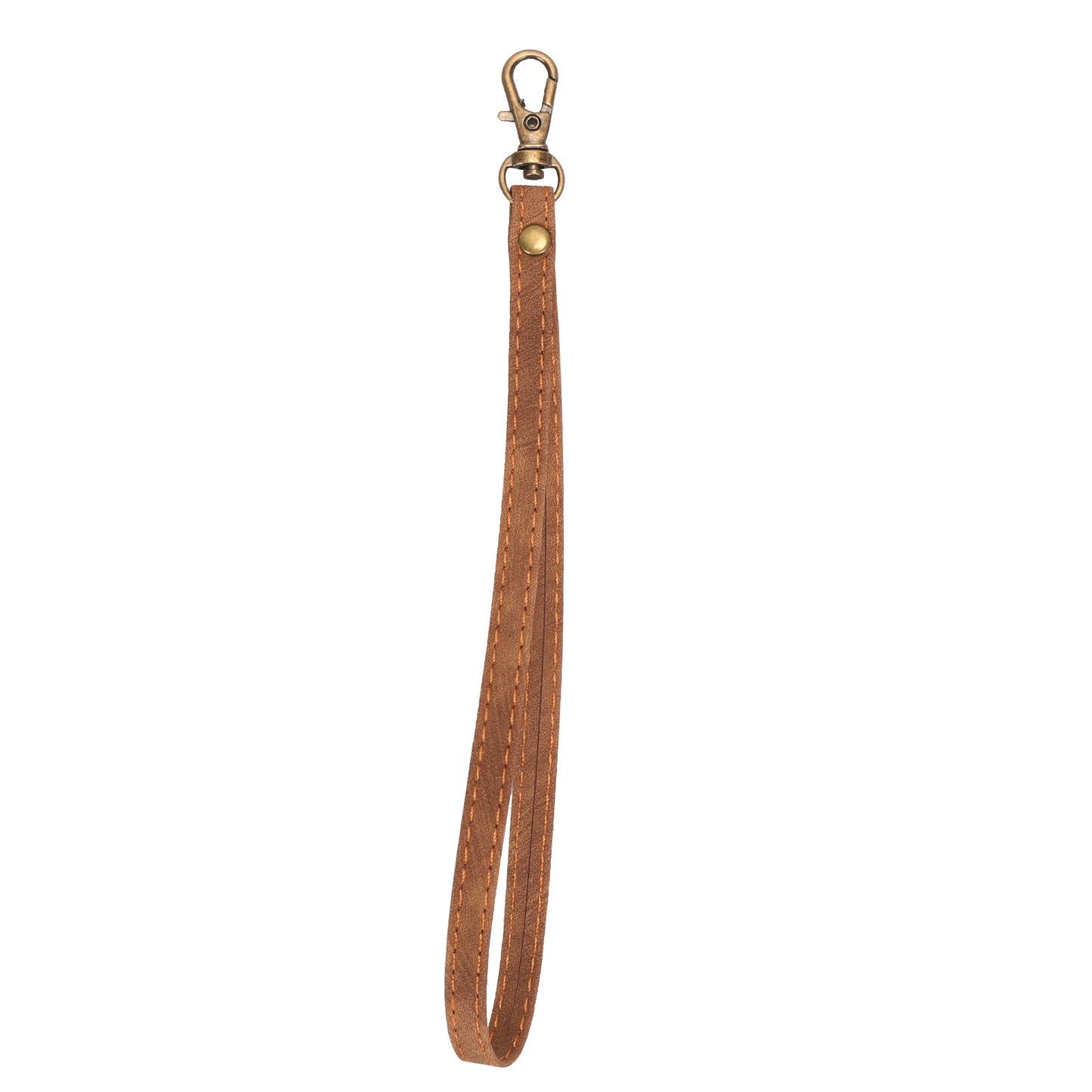 Phone Lanyard Hand Strap for Leather Case, PU Leather+Metal Phone Wrist Strap