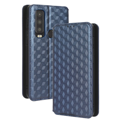 For Motorola Defy 2 5G / Cat S75 5G Rhombus Imprinted PU Leather Phone Case Wallet Stand Flip Cover