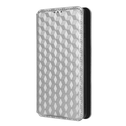 For Motorola Defy 2 5G / Cat S75 5G Rhombus Imprinted PU Leather Phone Case Wallet Stand Flip Cover