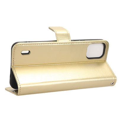 PU Leather Flip Cover for Nokia C12 4G / C12 Pro / C12 Plus Anti-Dorp Crazy Horse Texture Stand Phone Shell Wallet Case