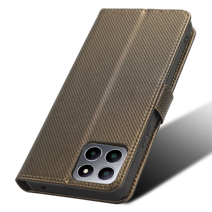 For Boost Mobile Celero 5G+ Diamond Texture PU Leather+TPU Cell Phone Cover Flip Stand Wallet Case