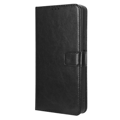 PU Leather Flip Cover for Boost Mobile Celero 5G+ Wallet Case Crazy Horse Texture Stand Anti-fall Phone Shell