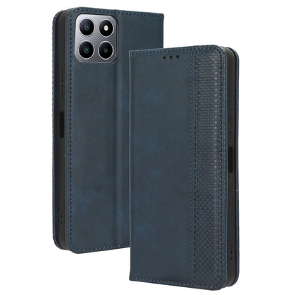 Flip Folio Phone Case for Boost Mobile Celero 5G+ Retro PU Leather Cover Stand Wallet Shell