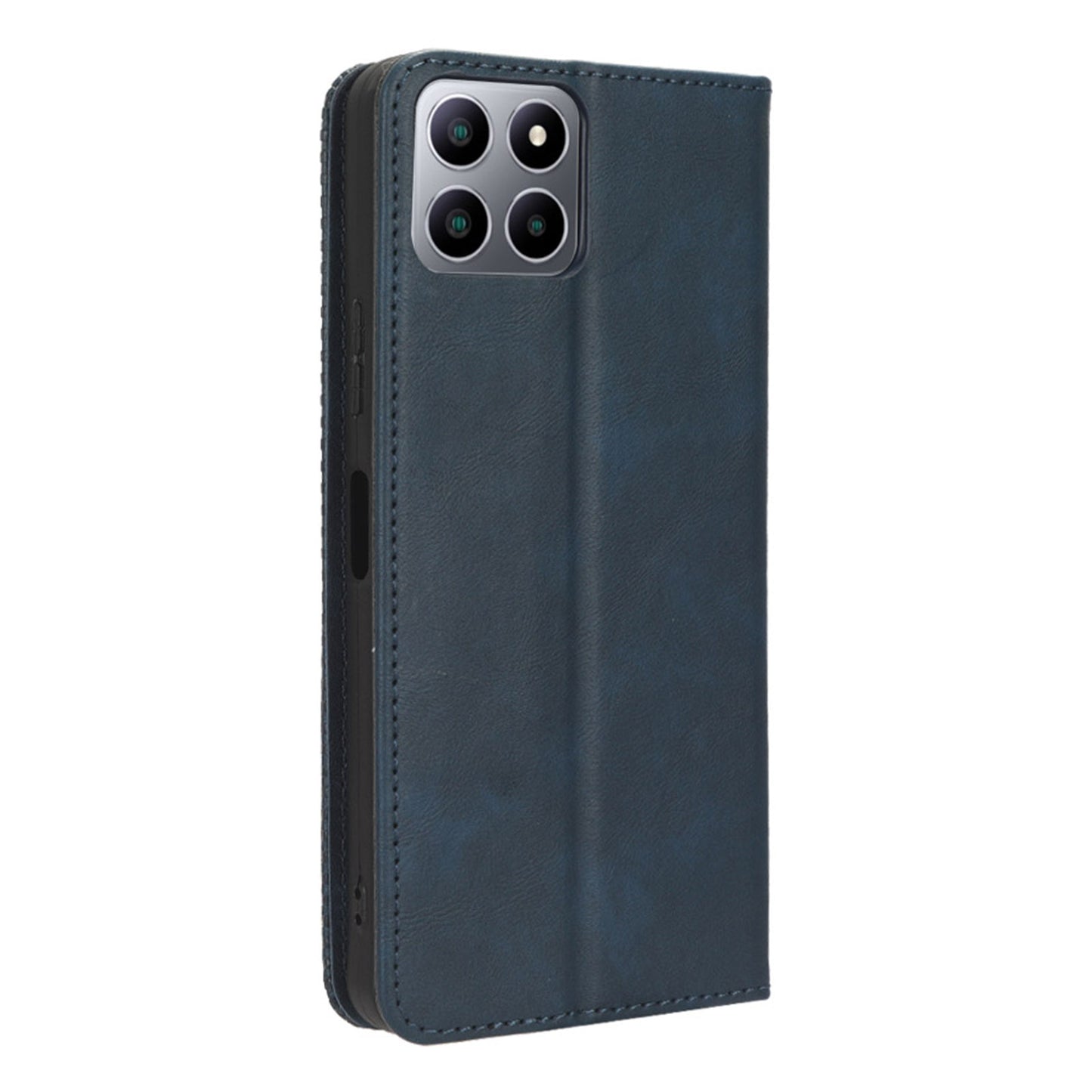 Flip Folio Phone Case for Boost Mobile Celero 5G+ Retro PU Leather Cover Stand Wallet Shell