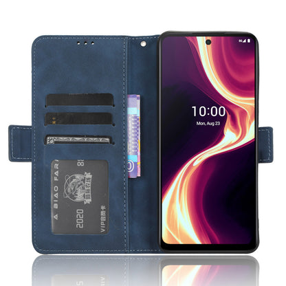 For Boost Mobile Celero 5G+ Multiple Card Slots Phone Cover PU Leather Wallet Phone Stand Case